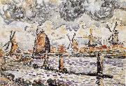 Paul Signac Abstract Sweden oil painting artist